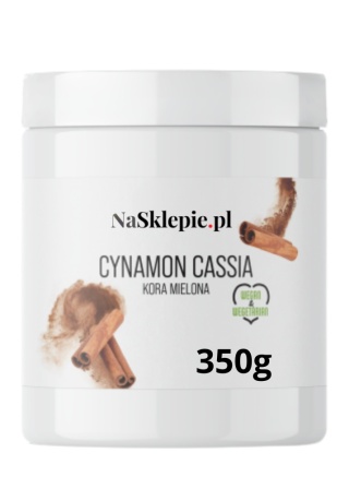 Cynamon Cassia Mielony – NatVita, 350 g