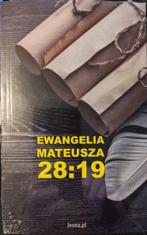 Ewangelia Mateusza 28:19 Ewangelia Mateusza 28:19