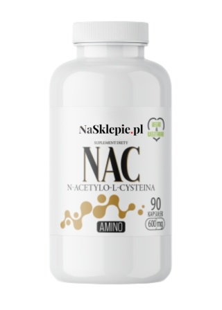 NAC N-Acetylo-L-Cysteina - Kapsułki 600 mg (90 kapsułek)